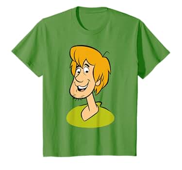 ☆NKNIT☆ dry shaggy BIG T-shirt Amazon.com: Kids Scooby-Doo Shaggy Scared Zoinks Portrait